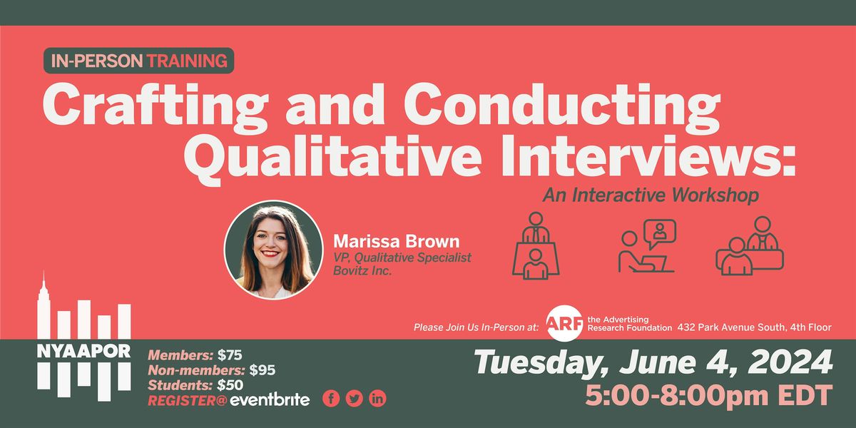 Crafting and Conducting Qualitative Interviews