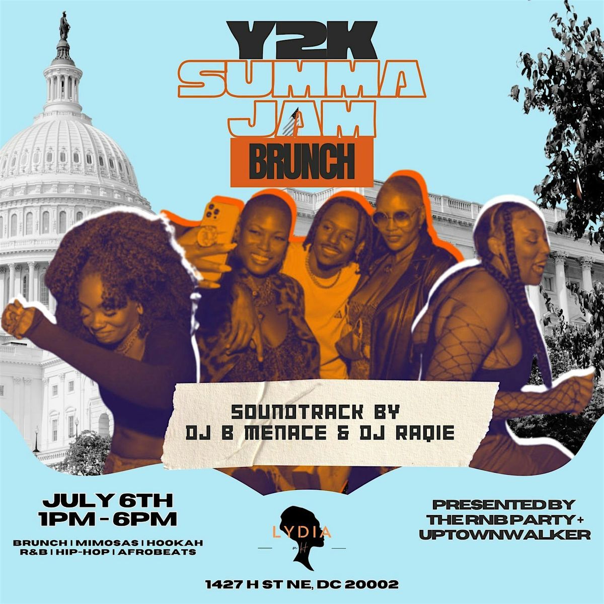 The Y2K Summa Jam Brunch at Lydia On H