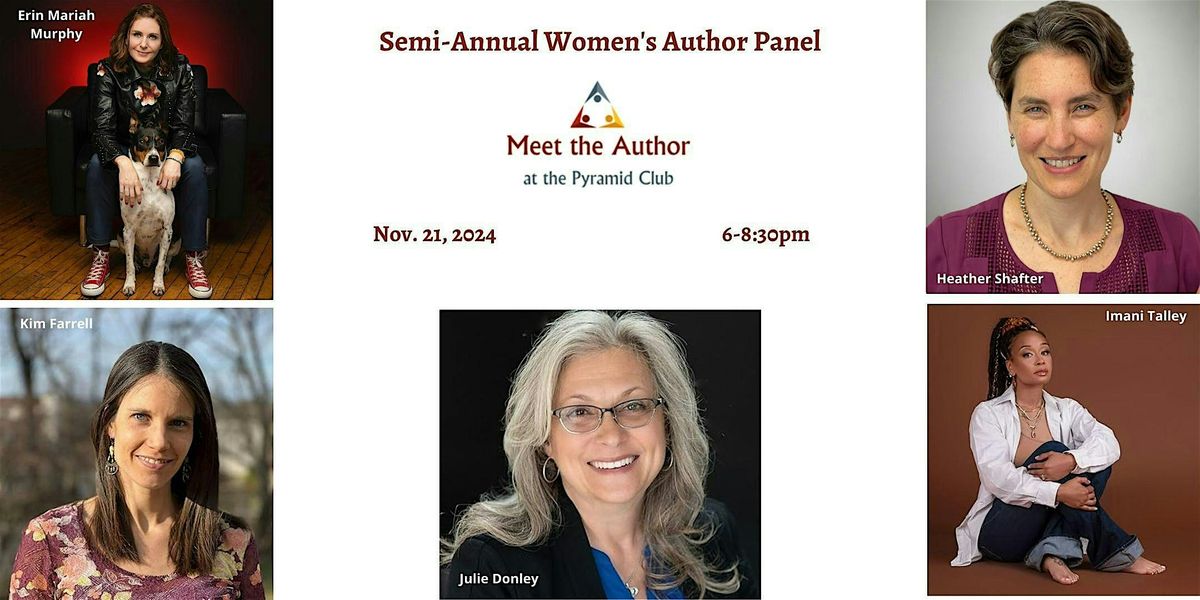 Semi-Annual Women's Author Panel