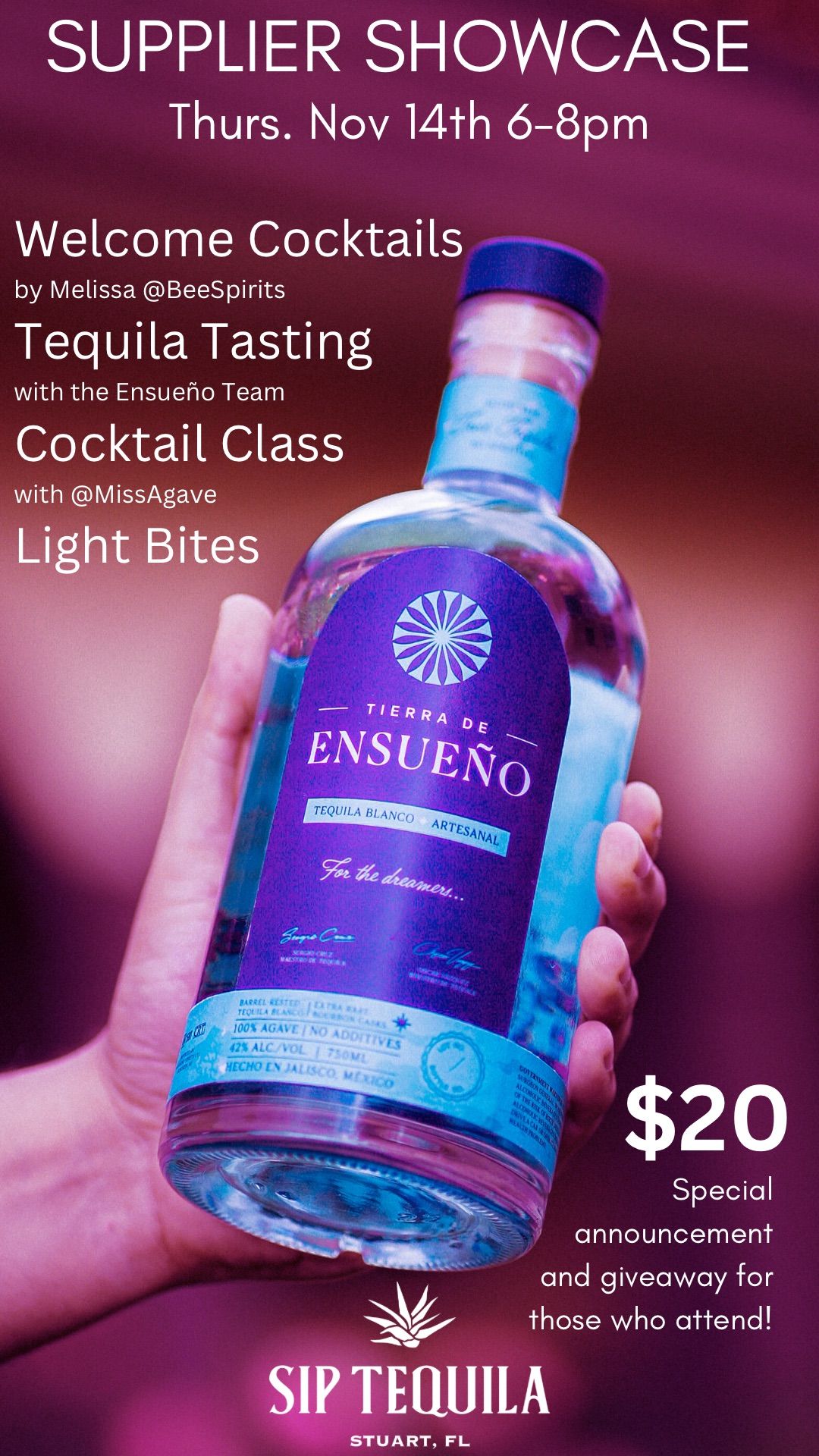 Supplier Showcase: Ensue\u00f1o Tequila