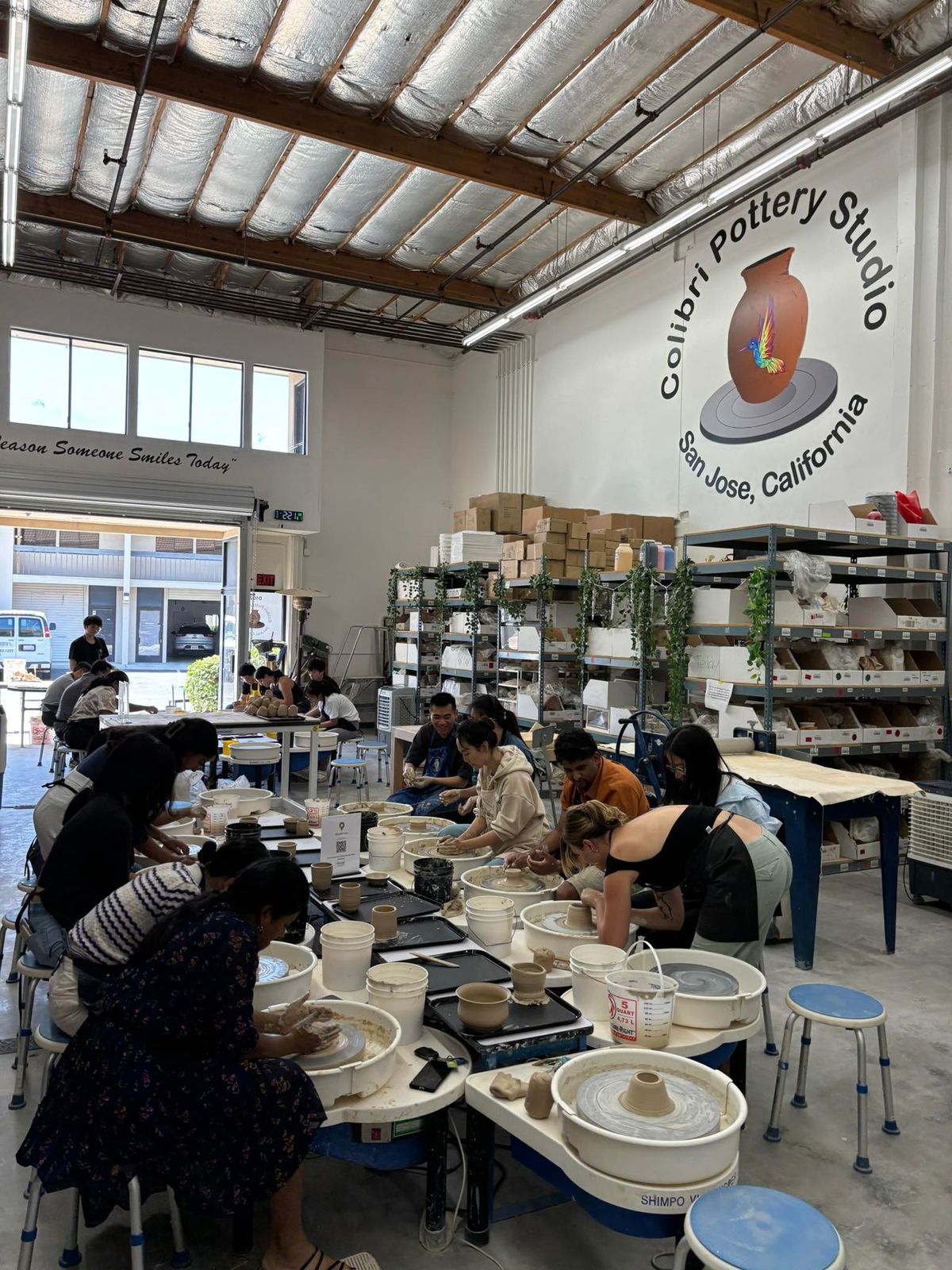 2 hours Pottery wheel class for beginners 