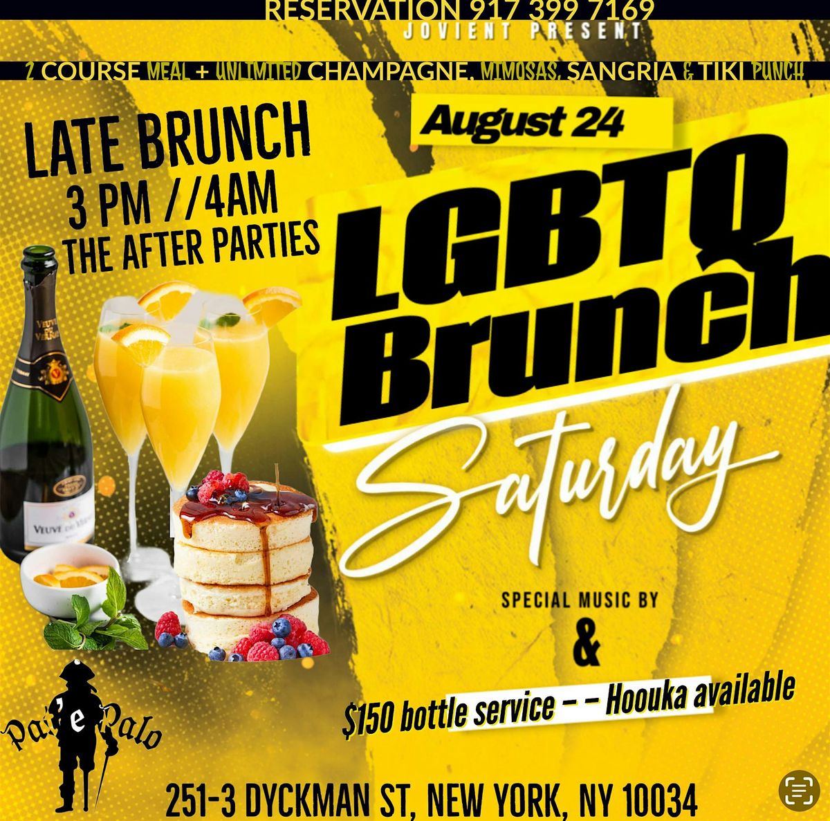 Copy of LOVEISLOVE Saturday brunch LGBTQ