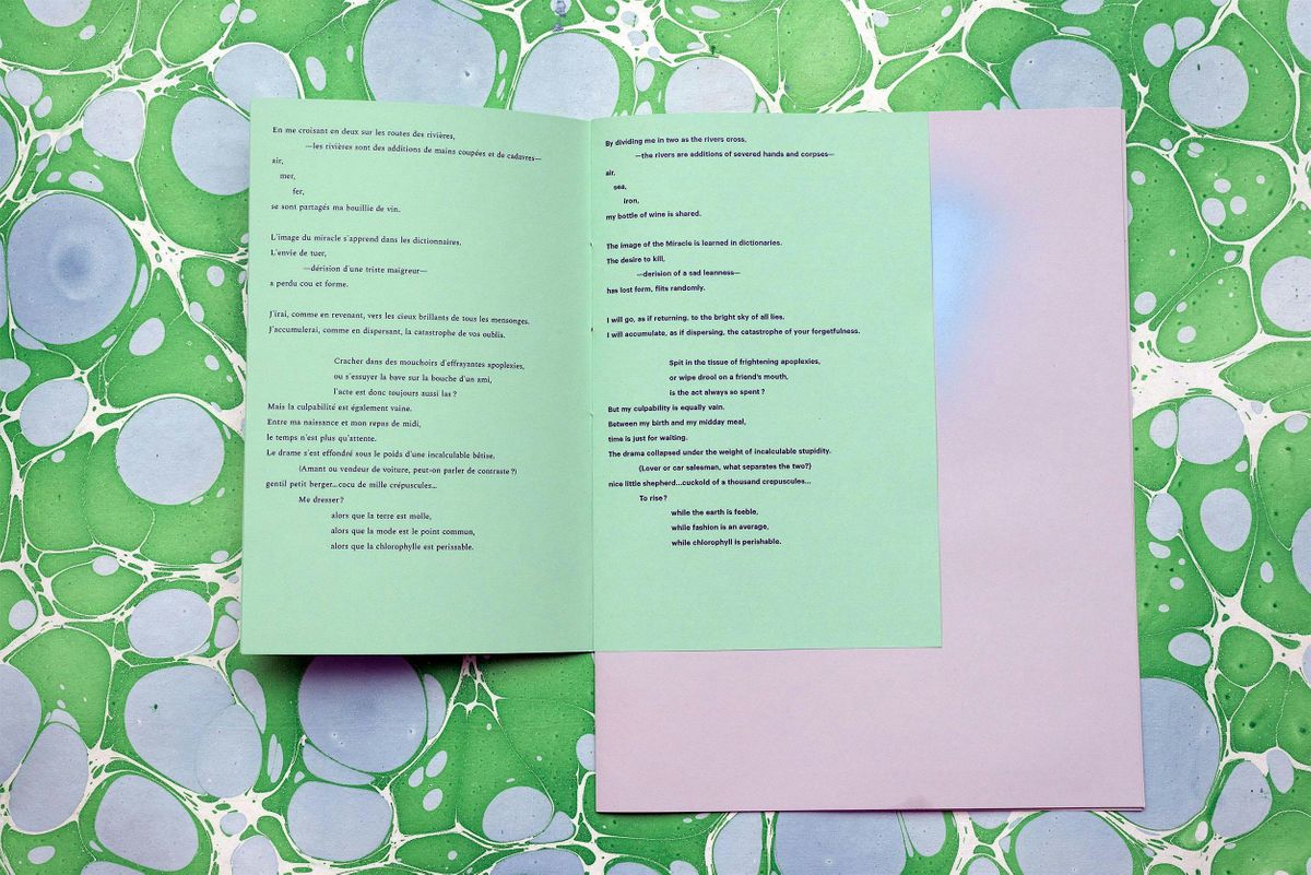 Chapbook Making Workshop: Layout, Fonts, and Saddle Binding