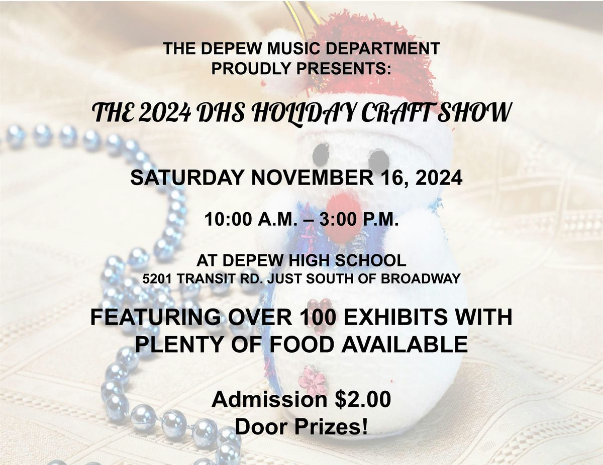 Depew High School Holiday Craft Show