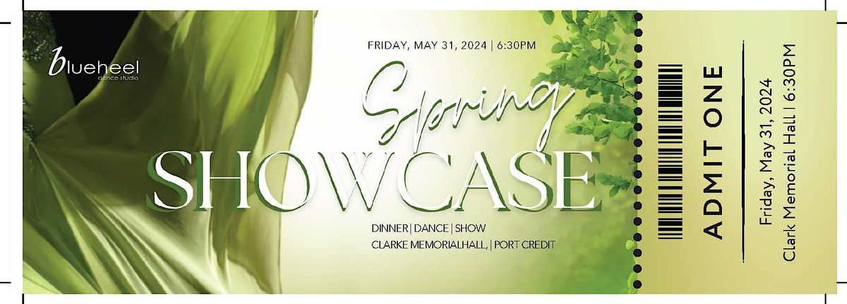 Spring Ballroom Showcase - Dinner, dance & Show