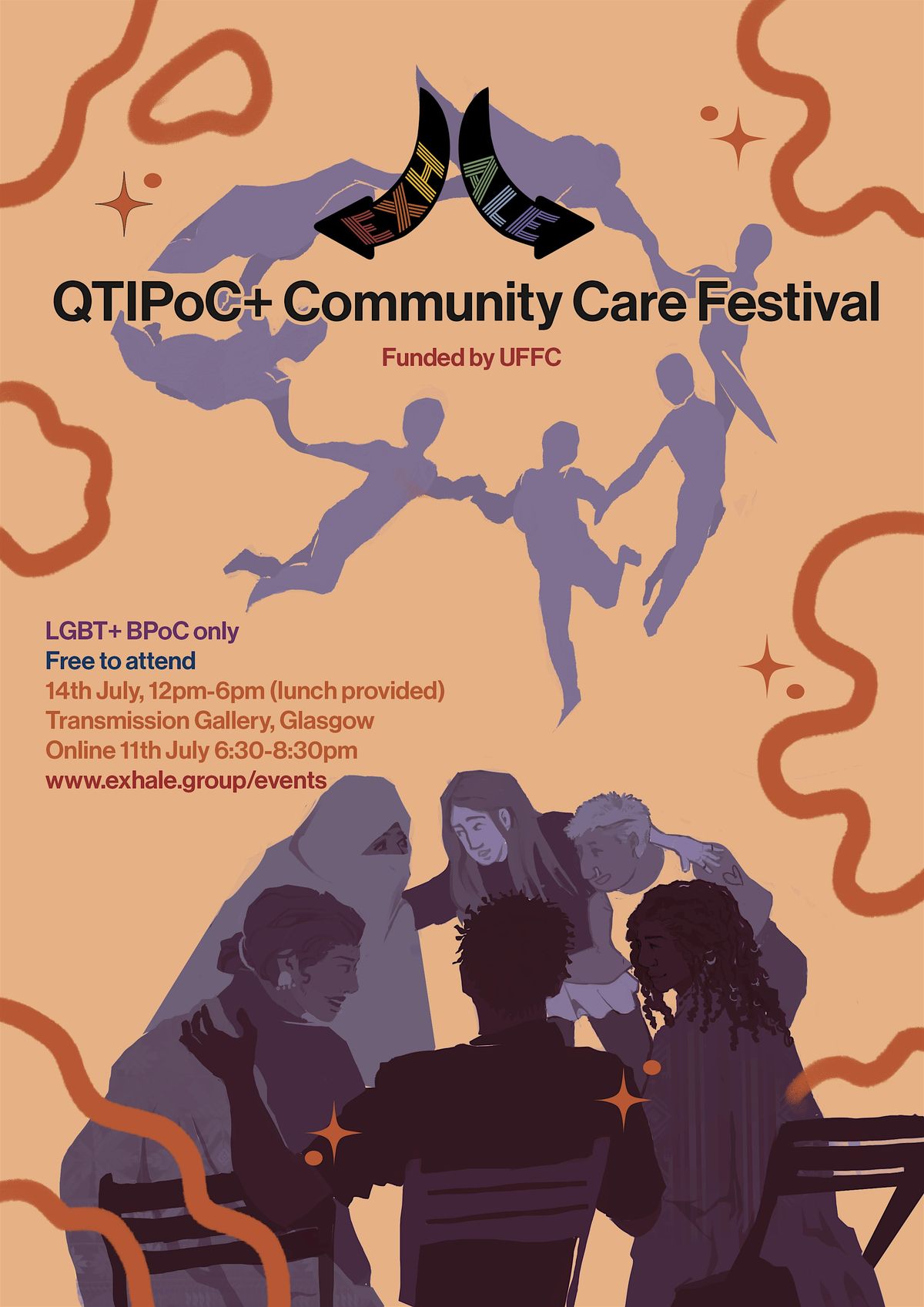QTIPoC+ Community Care Festival