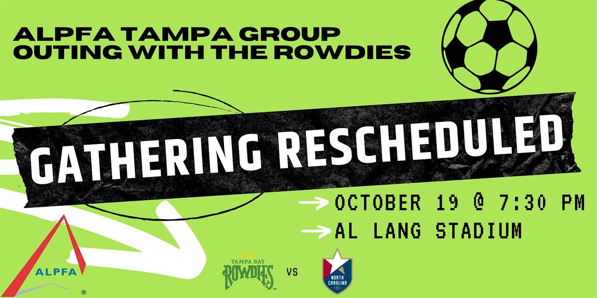 ALPFA Tampa Group Outing with the Rowdies