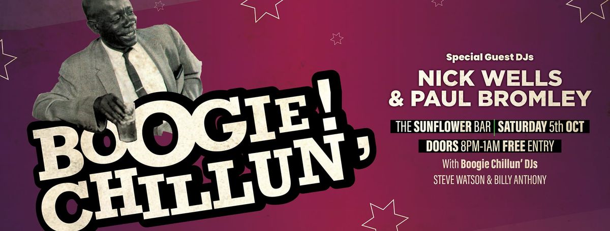 BOOGIE CHILLUN RHYTHM & BLUES CLUB BELFAST SATURDAY 5TH OCTOBER 