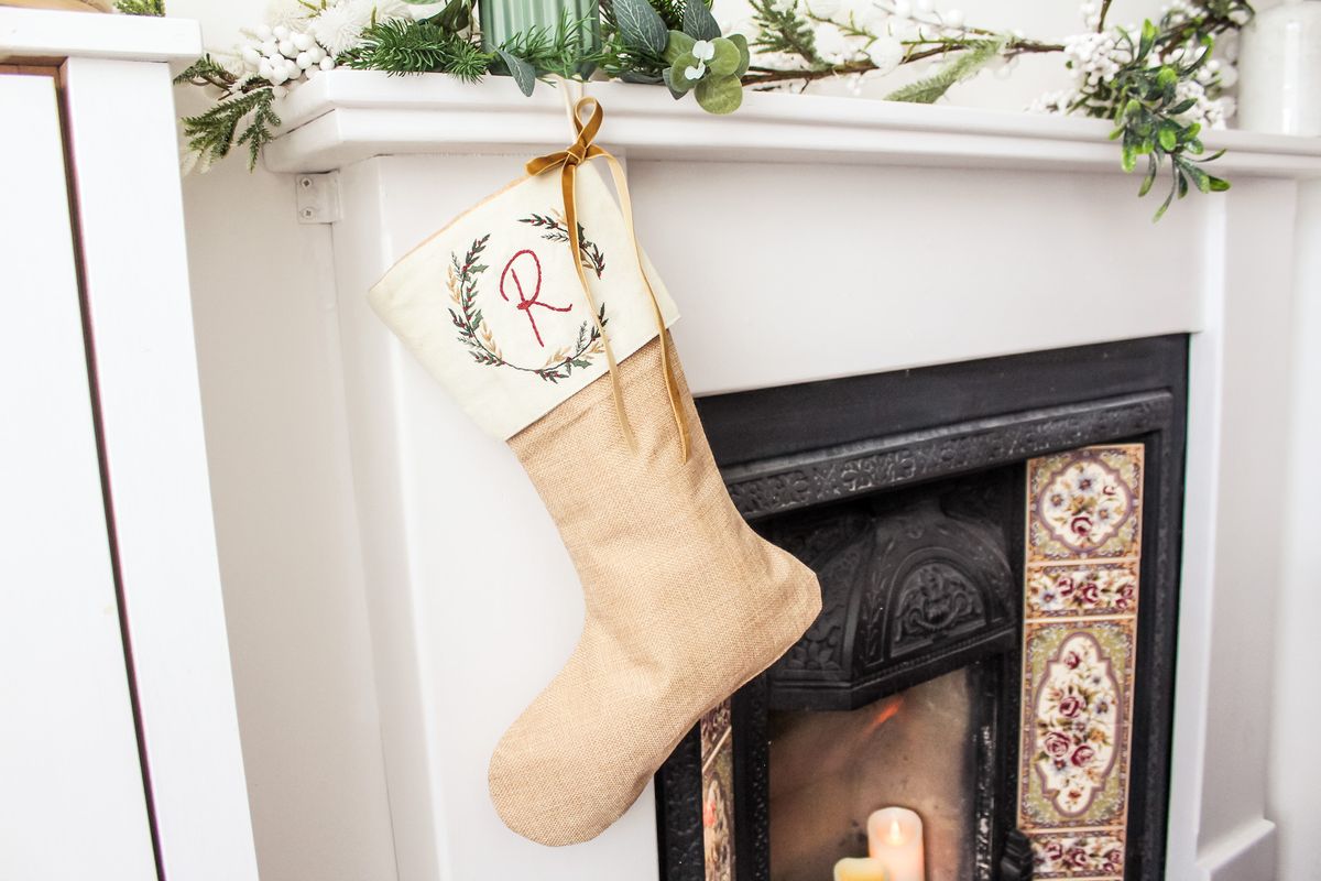 Christmas Stocking Embroidery Workshop with Oh Sew Cute