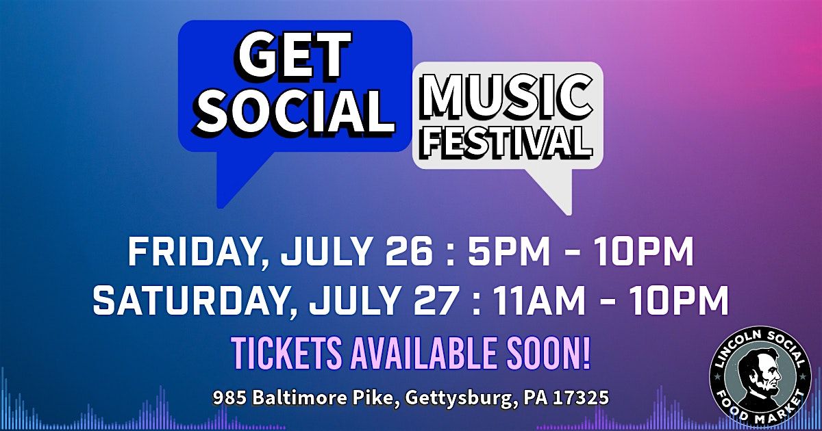 Get Social Music Festival