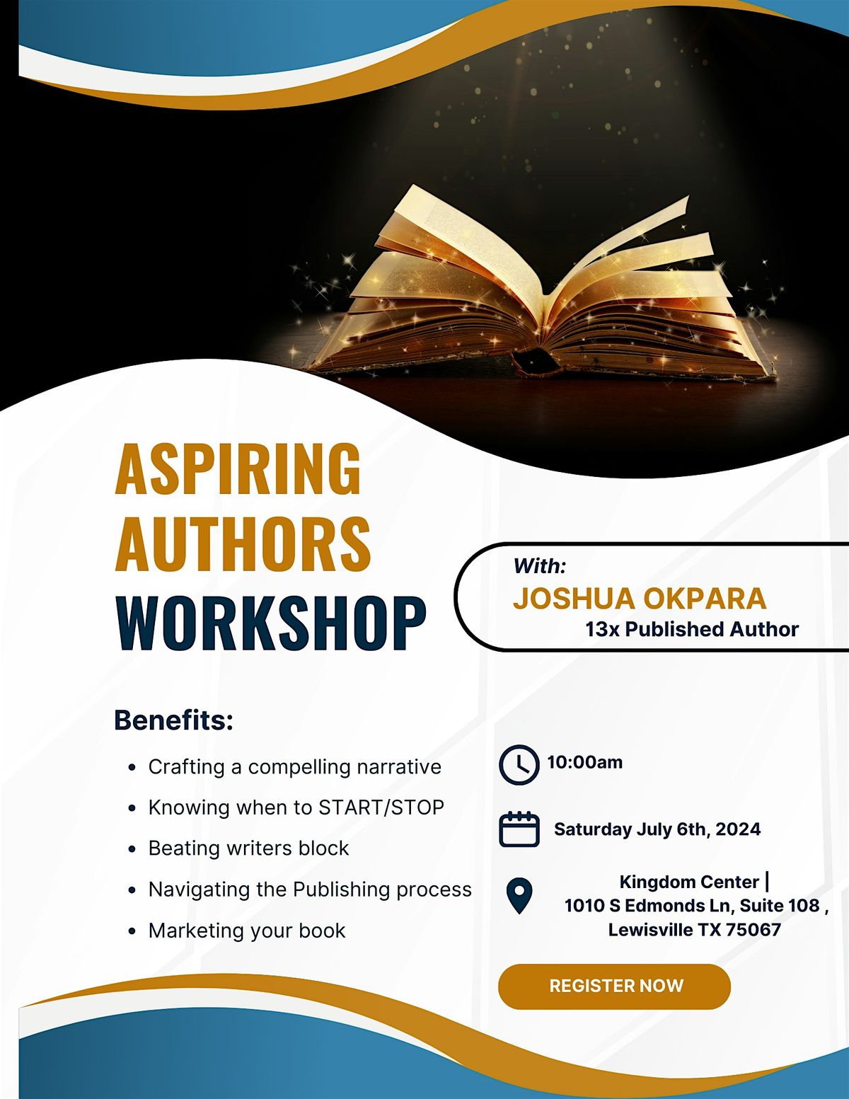 Aspiring Authors Workshop