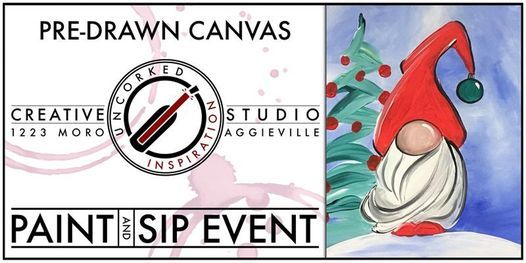 Christmas Paint And Sip November 2022 Nyc Paint & Sip | Christmas Gnome, 1223 Moro Street,,Manhattan,66502,Us, 26  November 2021