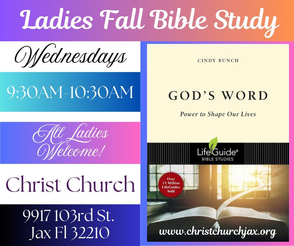 Ladies Bible Study