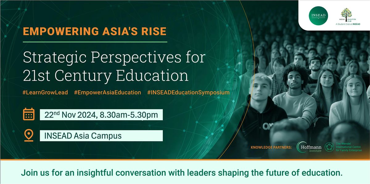 Empowering Asia's Rise: Strategic Perspectives for 21st  Century Education