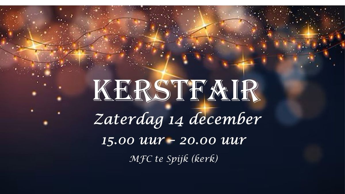 Kerstfair te Spijk