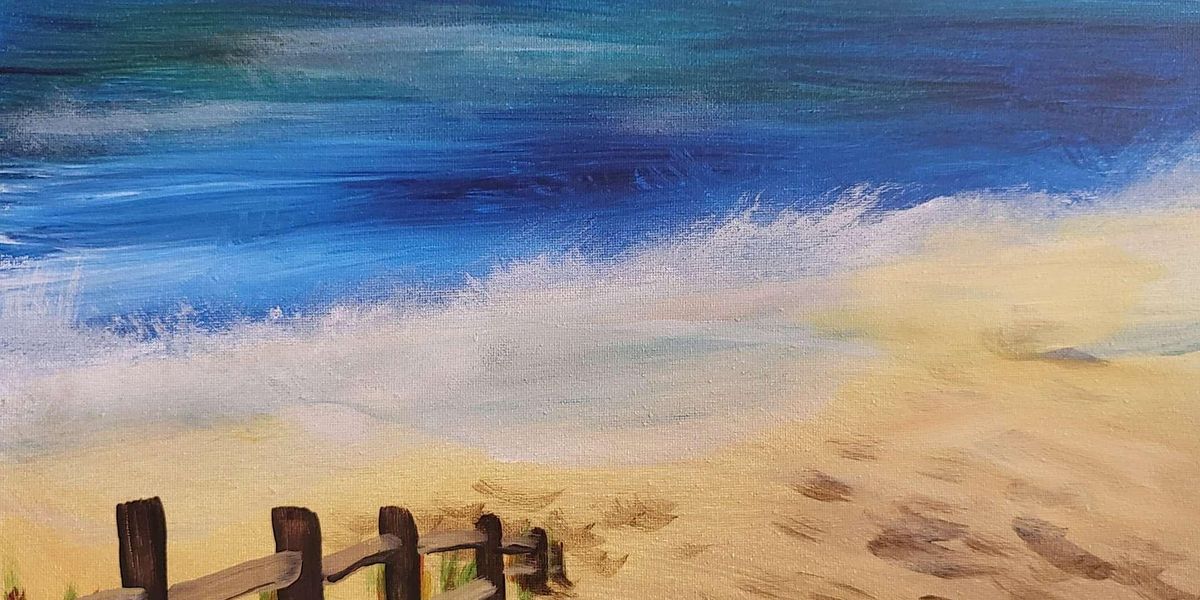 Beautiful Beach Serenity - Paint and Sip by Classpop!\u2122