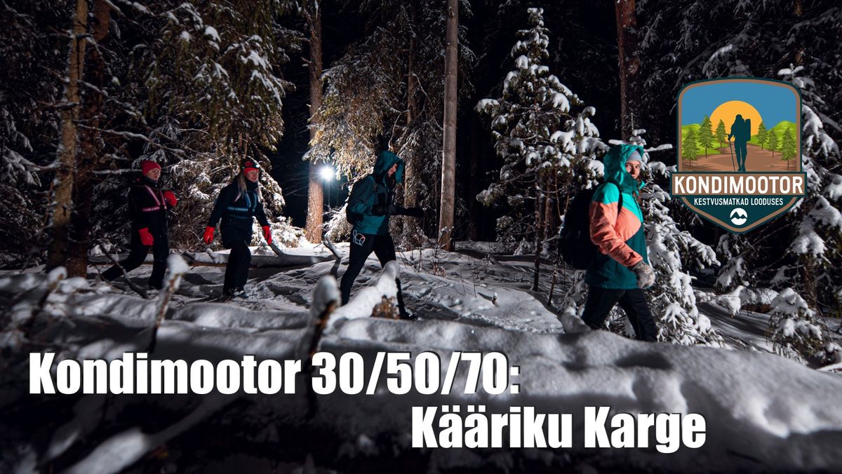 Kondimootor 30\/50\/70: K\u00e4\u00e4riku Karge 2025