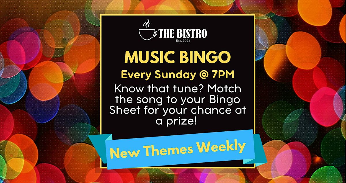 Music Bingo @ The Bistro