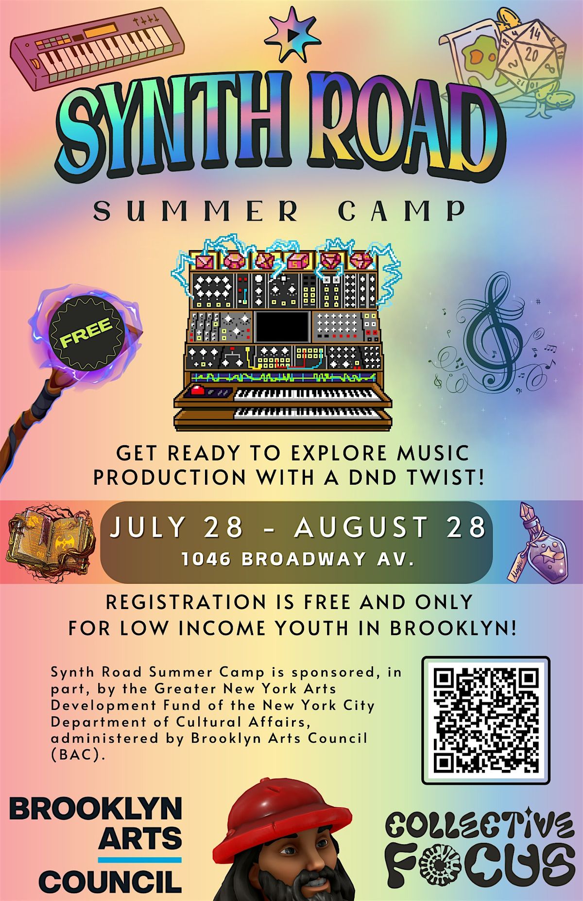 Synth Road Summer Camp (FREE ESPA\u00d1OL\/ENGLISH)