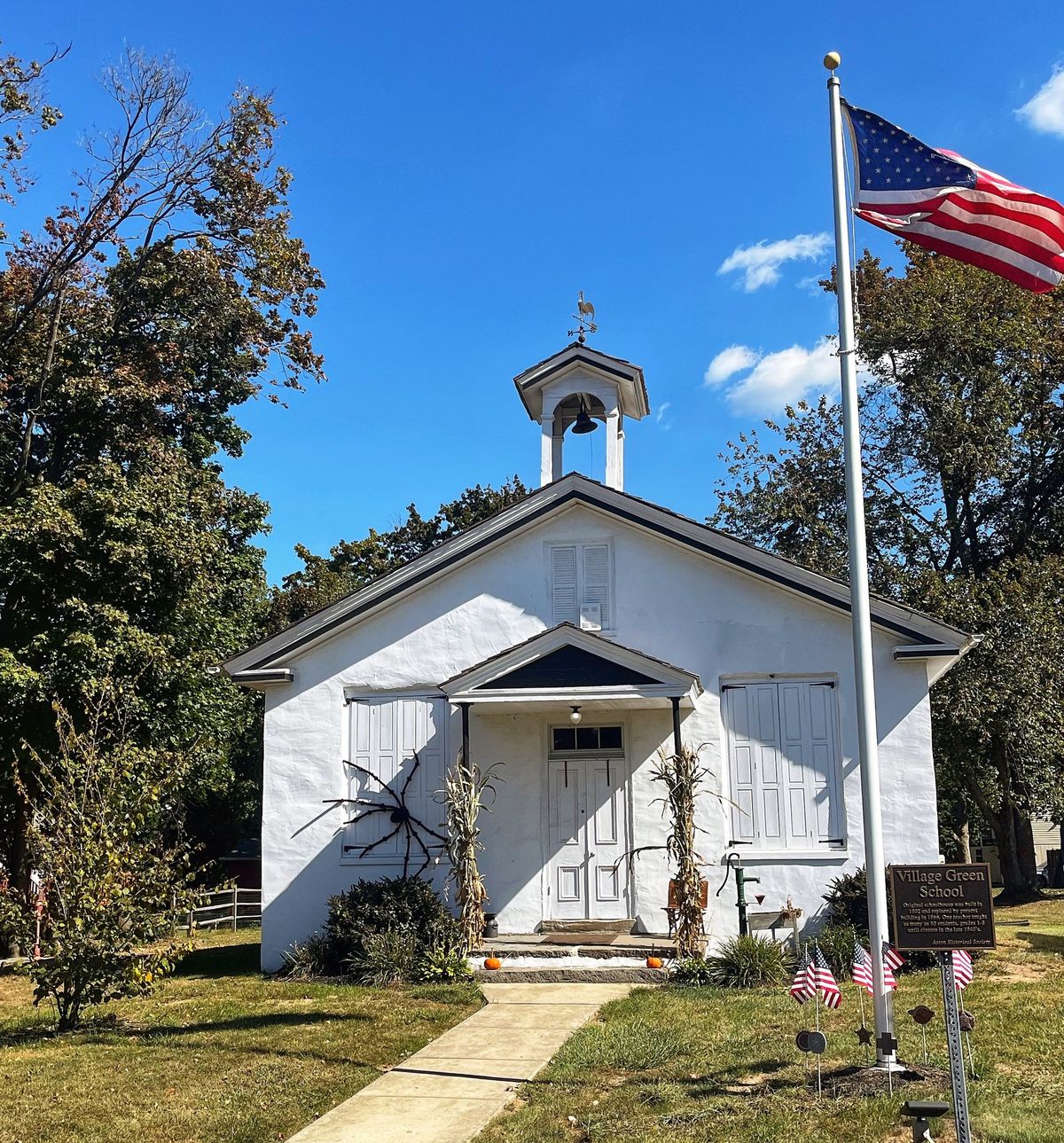 Village Green Schoolhouse Fall \ud83c\udf41\ud83c\udf42 Open House