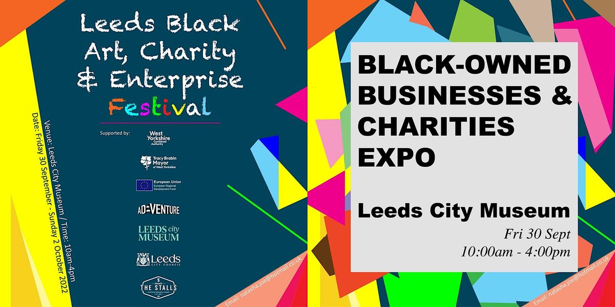 BlackOwned Businesses & Charities Expo Leeds, Leeds City Museum, 30