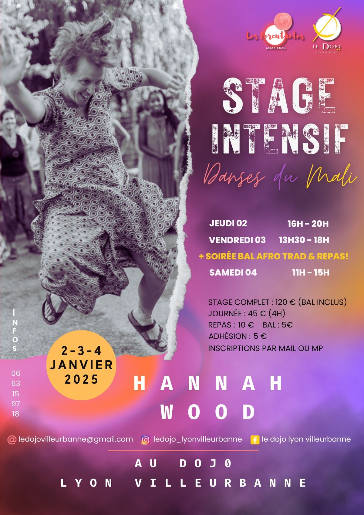 Stage intensif avec Hannah Wood au Doj\u00f8 !