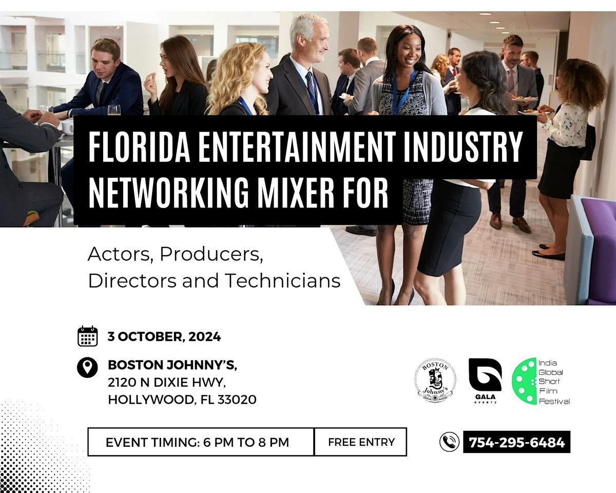 Florida Entertainment Industry Networking Mixer