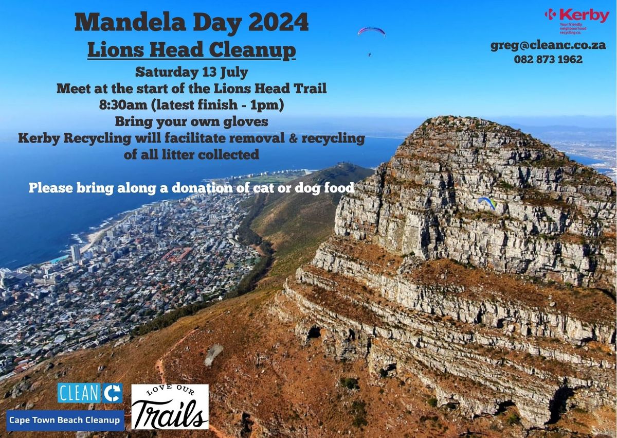 Mandela Day 2024 | Lions Head Cleanup