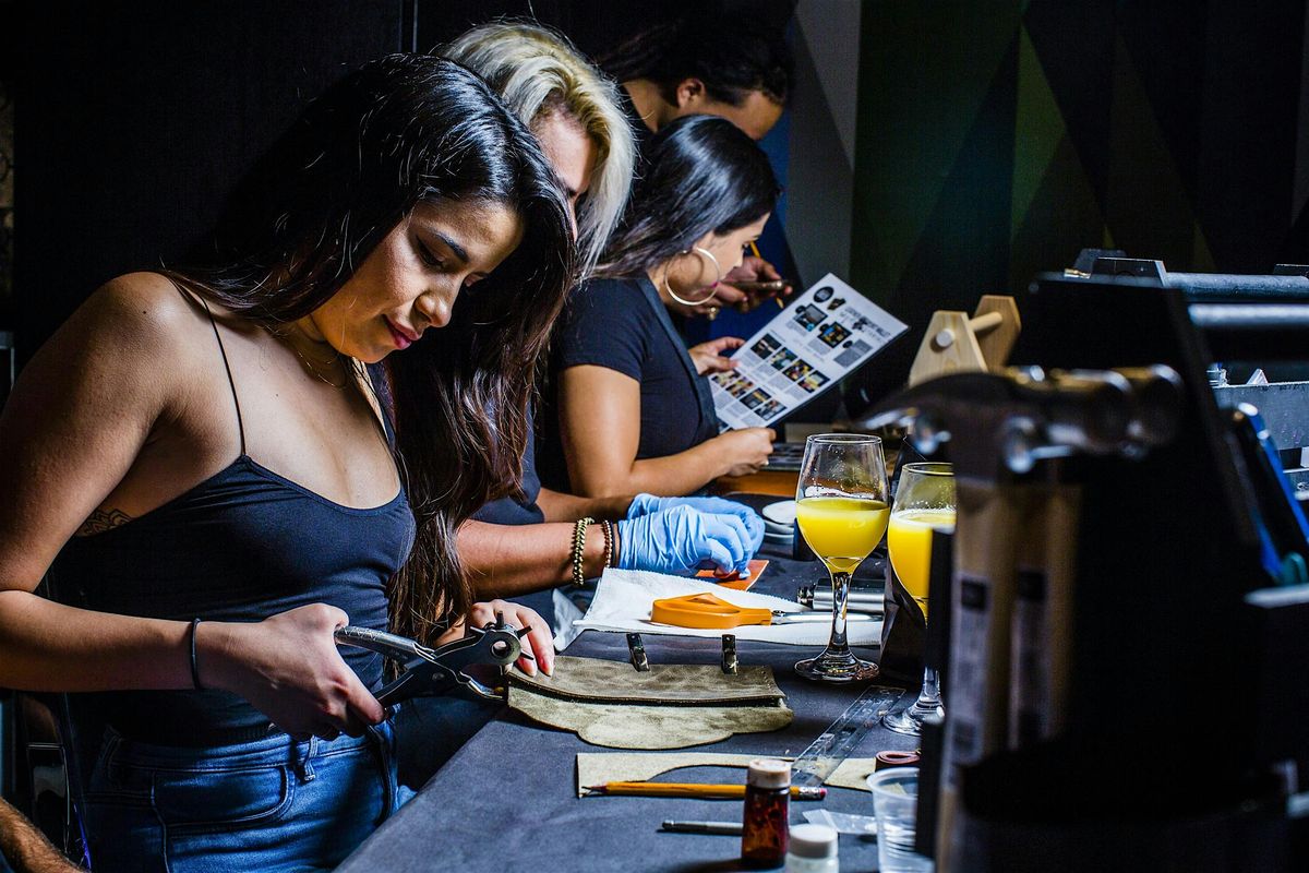 Making n Mimosas - Crafting and Cocktail Experience at Upstairs Circus DFW