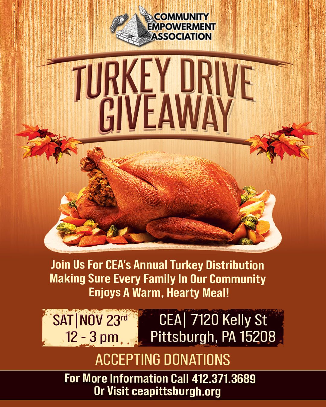 CEA ANNUAL TURKEY GIVEAWAY 