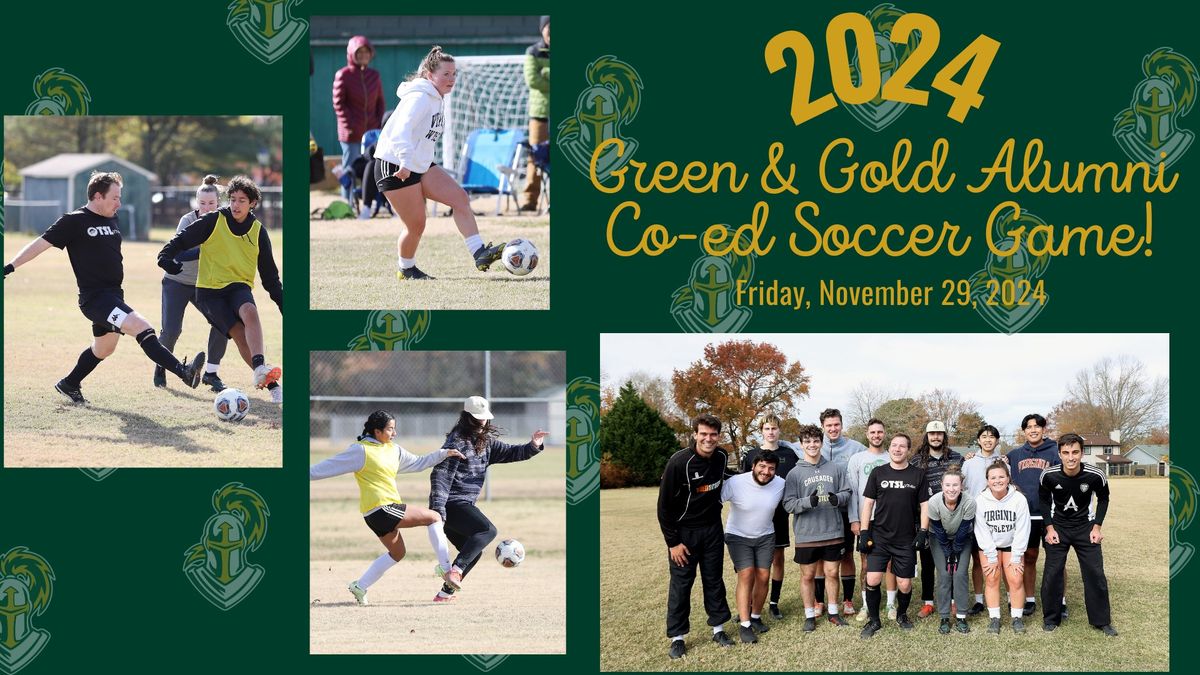 2024 Green and Gold Alumni Co-ed Soccer Game