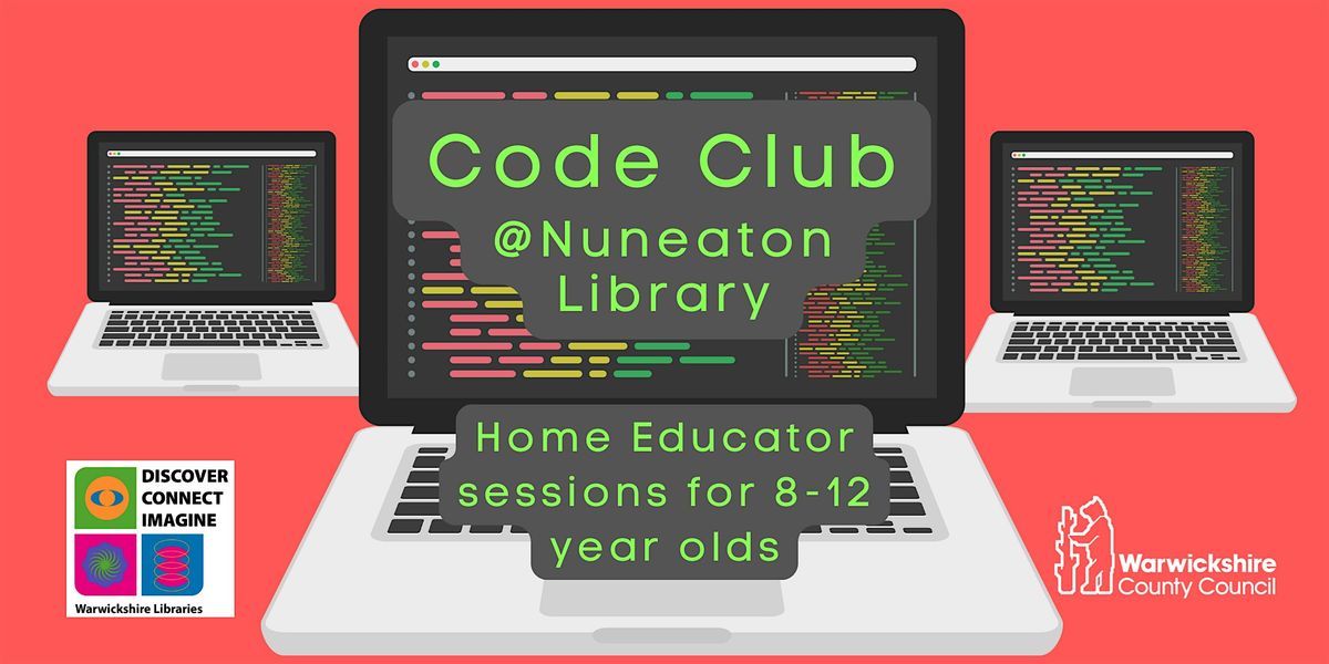 Code Club for Home Educators @ Nuneaton Library