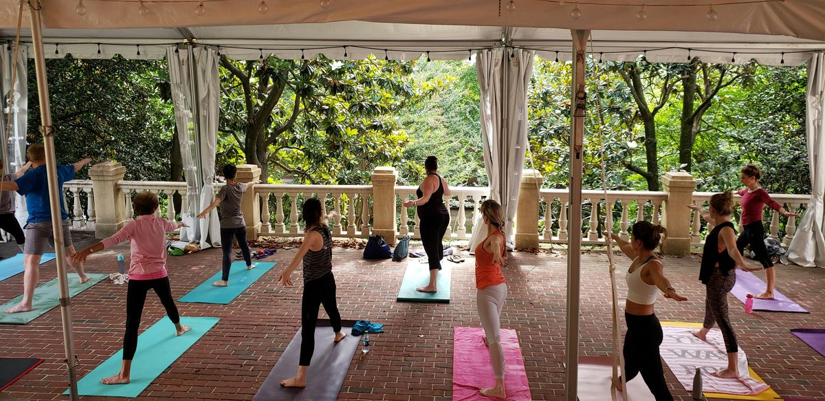 Yoga on the Magnolia Terrace