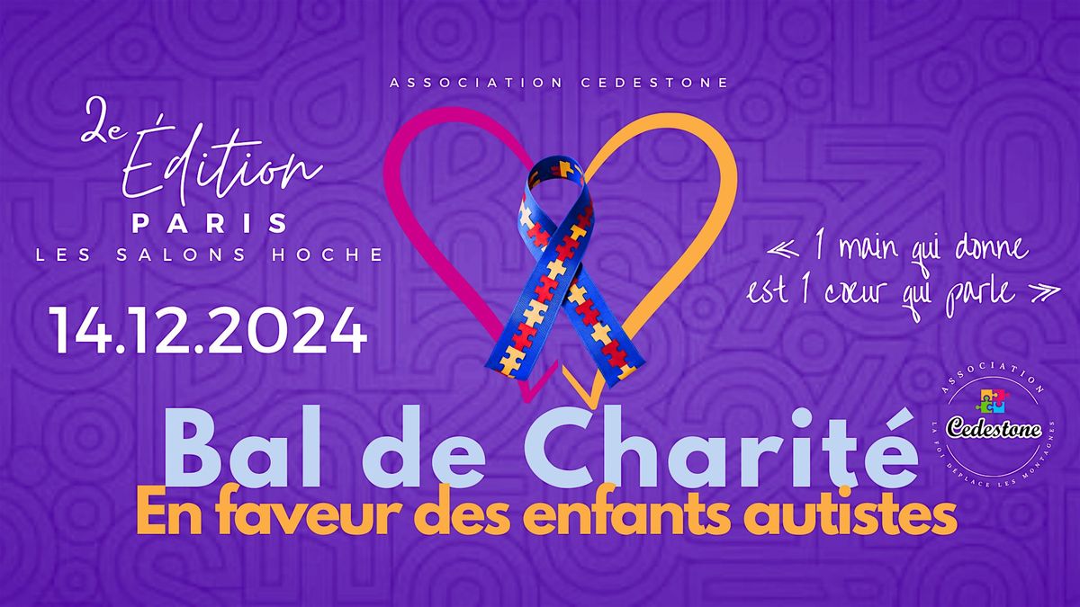 Bal de Charit\u00e9 en faveur des enfants autistes  (2e \u00e9dition)