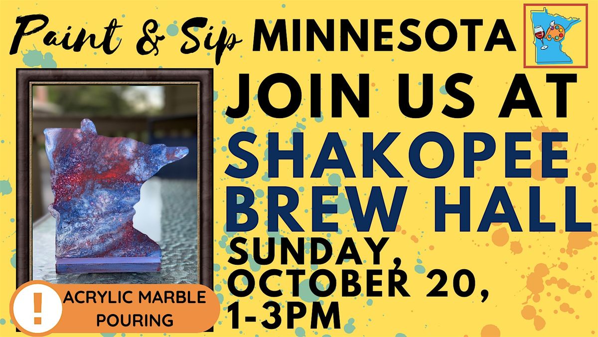 October 20 Paint & Sip at Shakopee Brewhall