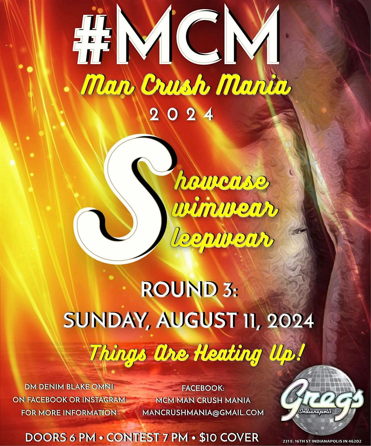 #MCM MAN CRUSH MANIA - Preliminary Round 3