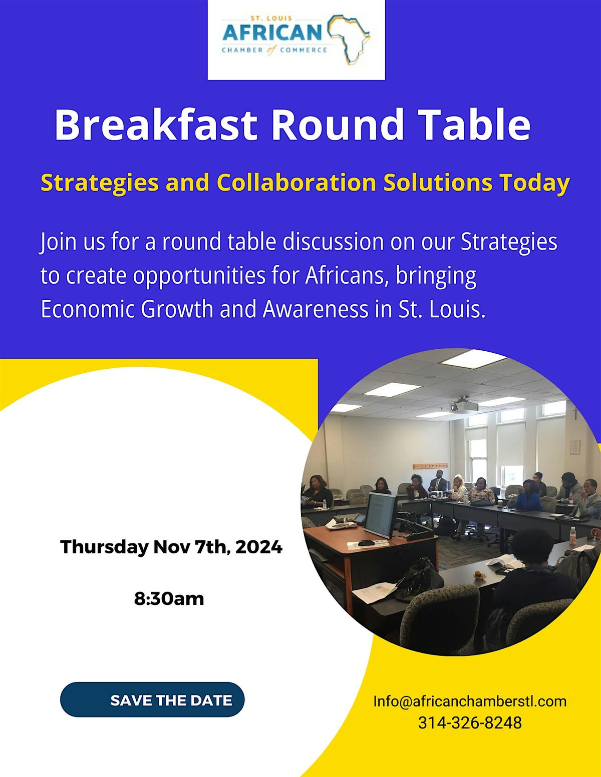 Breakfast Round Table