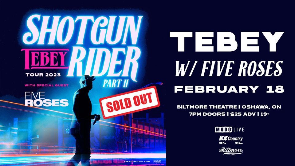 Tebey with Five Roses - Oshawa