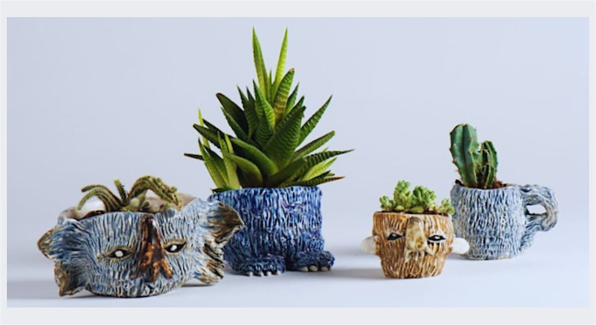 Baltic Shop Creates: Monster Head Plant Pot