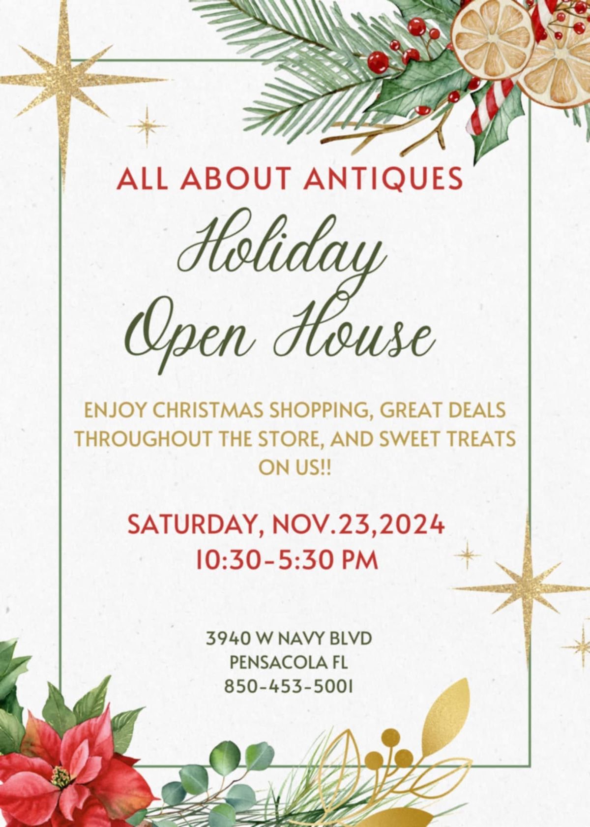 Holiday Open House! \ud83c\udf84