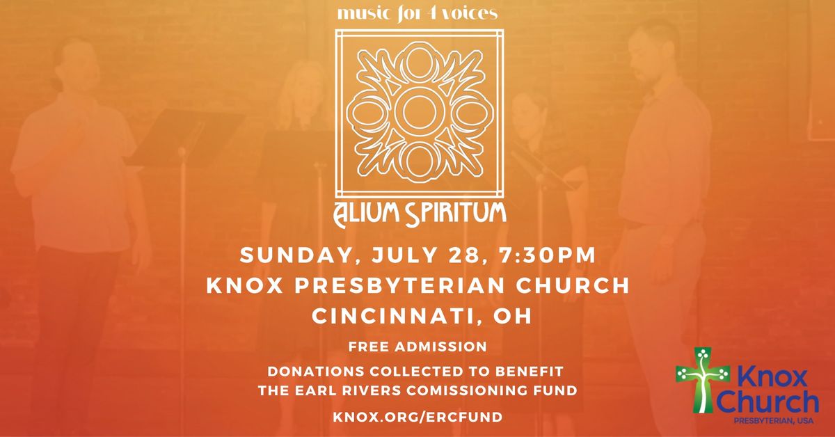 Alium Spiritum Live at Knox Presbyterian Church