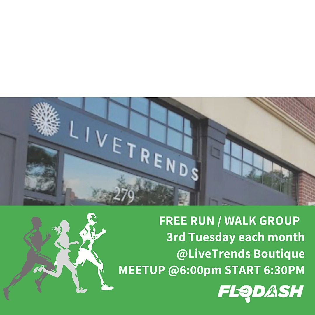 Social Run \/ Walk Group at LiveTrends Boutique