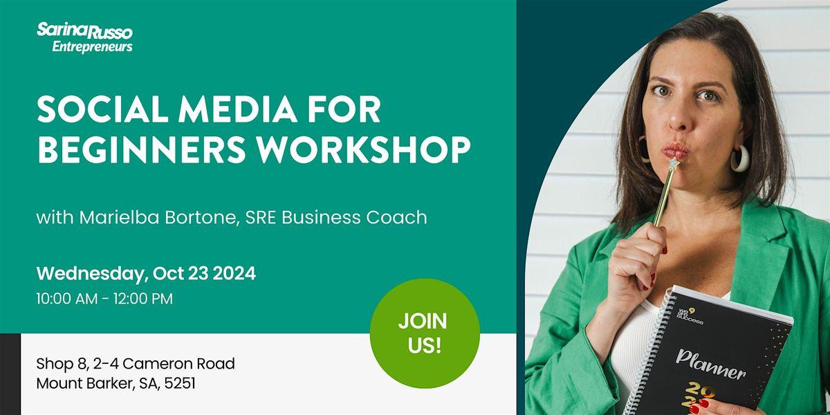 Social Media for Beginners Workshop