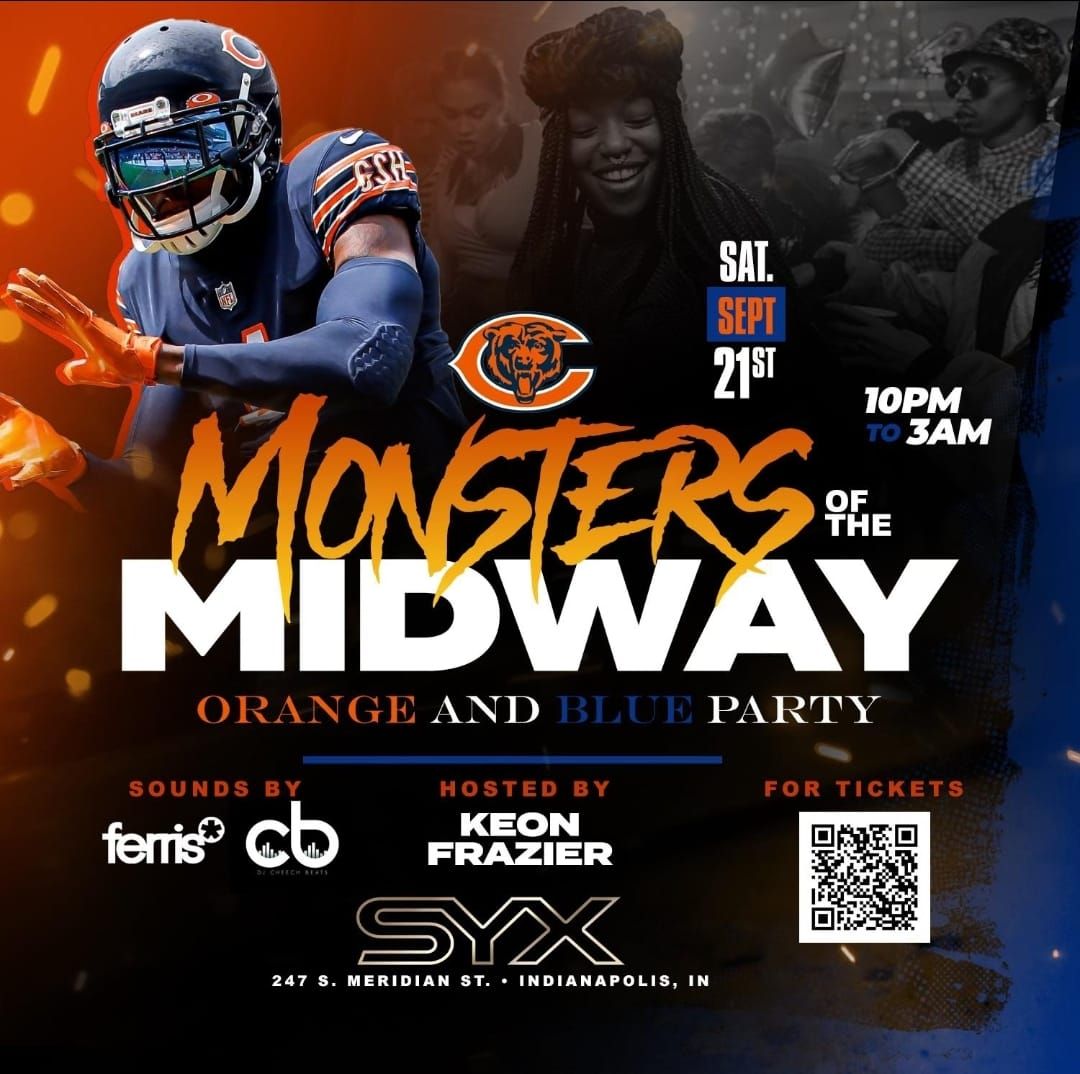 Monsters of the Midway Orange & Blue Party