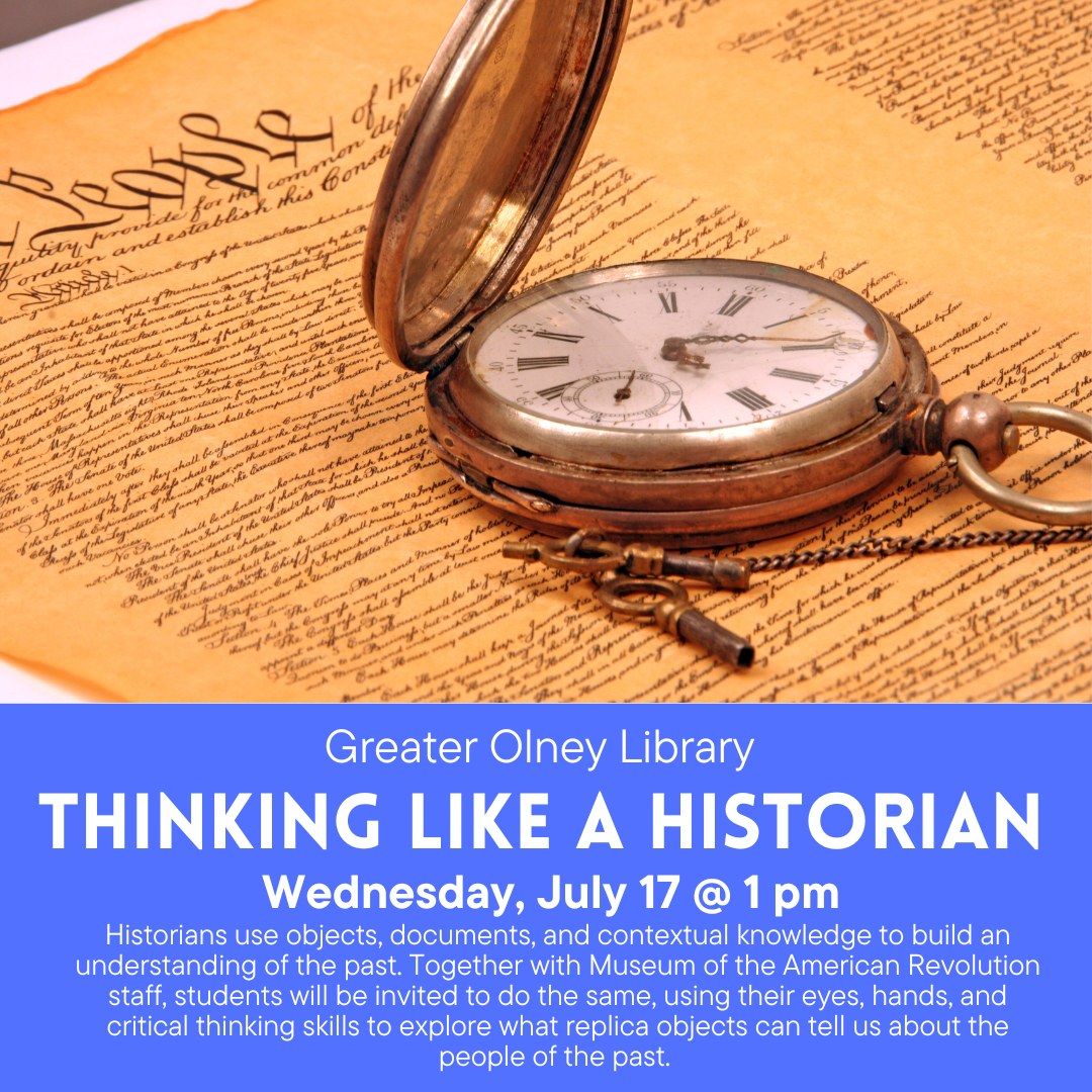 Think Like a Historian 
