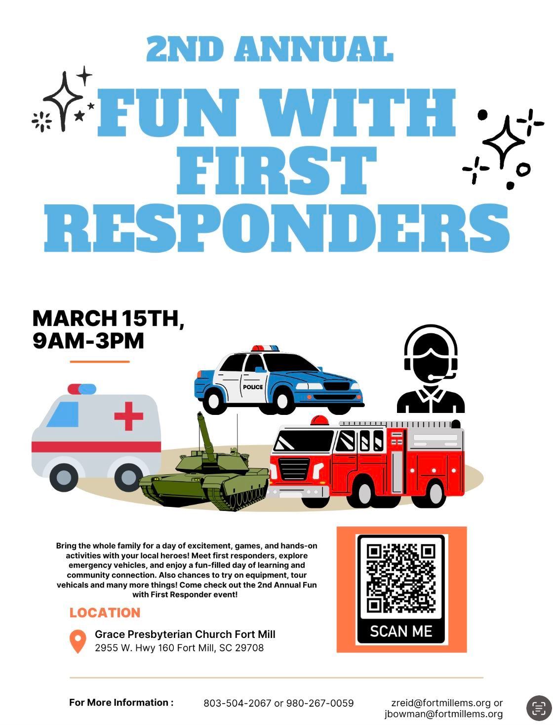 2nd Annual Fun with First Responders 