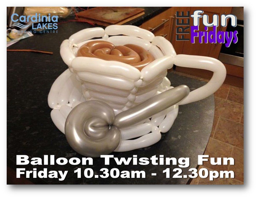 Free Fun Friday - Balloon Twisting Fun