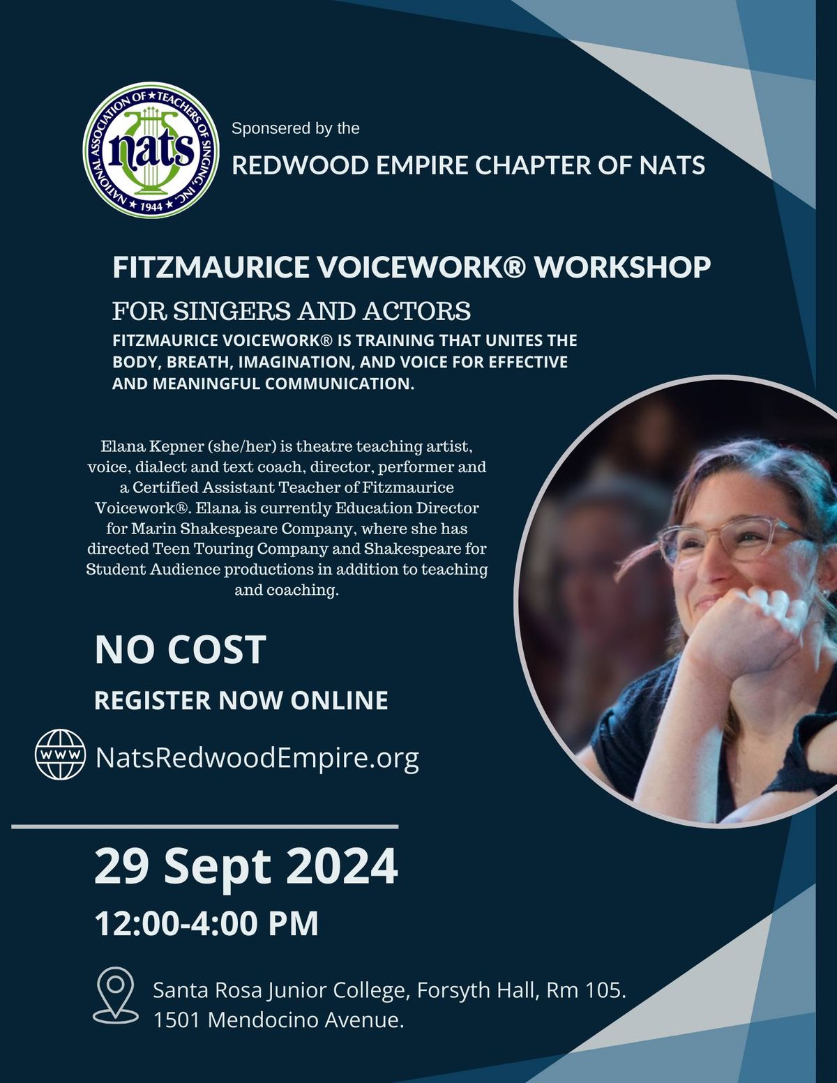 Fitzmaurice Voicework\u00ae Workshop