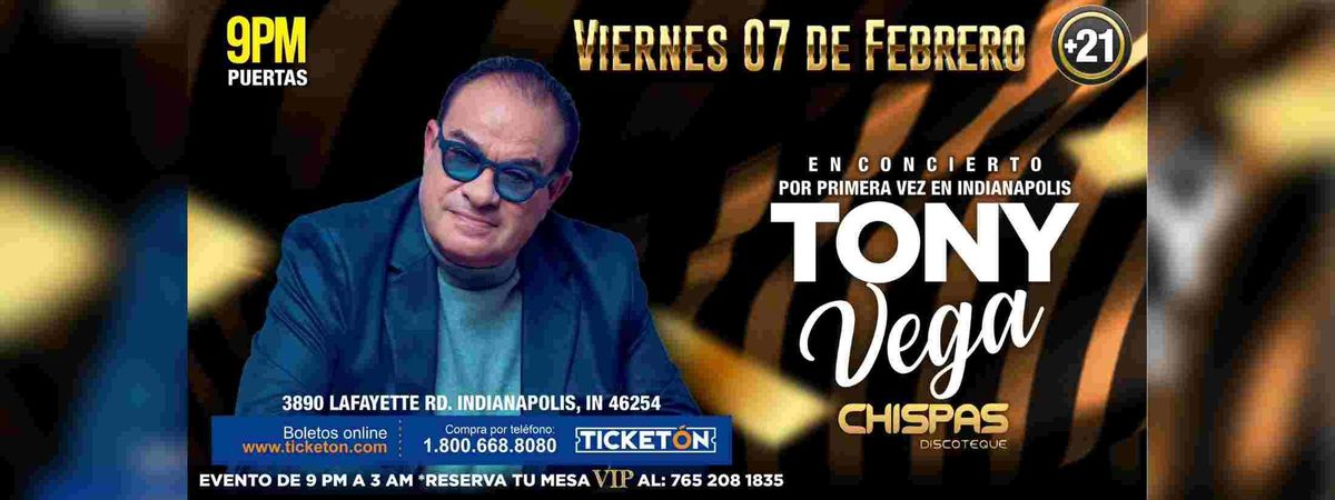 TONY VEGA EN INDIANAPOLIS