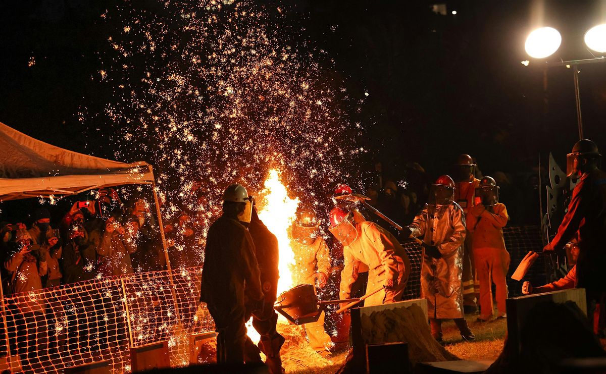 The 8th Annual Liberty Arts Iron Pour